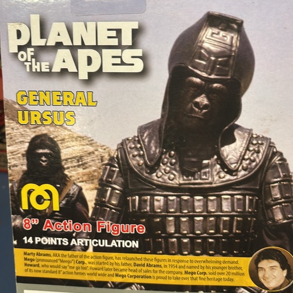 Planet of the Apes General Ursus 8“ Action Figure, NIB - Picture 10 of 11